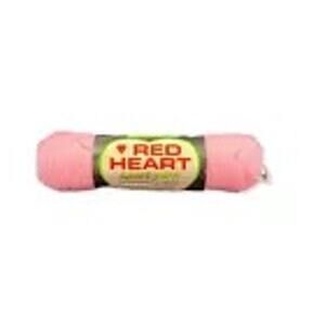 Vintage Red Heart 2 Ply Knitting Acrylic Yarn Color 722 Light Pink